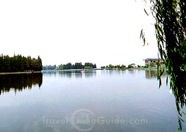 East Lake, the largest lake within a city in China