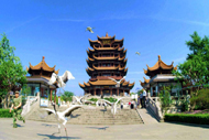 Yellow Crane Tower, built in 223 A.D.